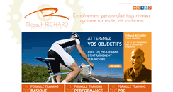 Desktop Screenshot of entrainement-cyclisme.com